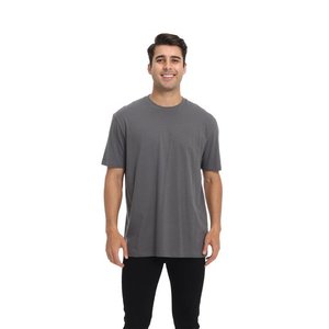 SpandexNylon <b>V</b>-<b>neck</b> <b>T</b>-<b>Shirt</b> Men Half Sleeve Solid 170GSM Wool Base Layer Quick Dry Breathable Anti-Odor Travel Hiking for Size - Product Image 1