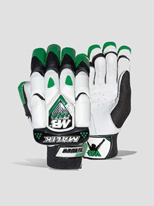 Guantes de bateo de críquet MB Malik de cuero personalizados con el último diseño único, totalmente cómodos, ambidiestros y transpirables. - Product Image 3