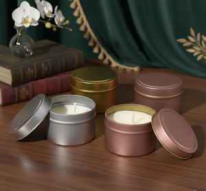 Bougie en cire de soja artisanale parfumée en pot de luxe, personnalisable, marque privée, décoration de Pâques, prix de gros élégant - Product Image 3