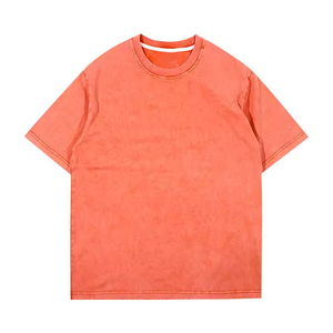 T-shirt délavé à l'acide pour homme, respirant et à séchage rapide, haute qualité, modèle 2026, en stock, pour usage décontracté et extérieur - Product Image 5