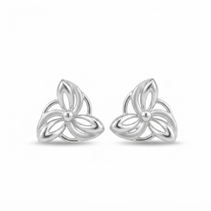 DIVYORO SCULPTED TRIO <b>STUDS</b> EARRING - Product Image 1