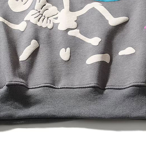 Sweats à capuche imprimés en relief pour hommes, tendance, couleurs contrastées, à prix bas - Product Image 5