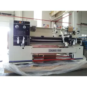 CDC Series High Precision Manual Metal Lathe Machine CD6260C With 105mm Spindle Bore Sale Hot In South America