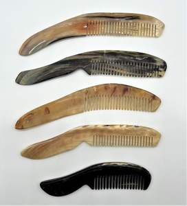 Peine de Terracota Hecho a Mano Personalizado PRAN NATURAL con Dientes Finos y Anchos, Desechable y Biodegradable para Peinar el Cabello - Product Image 4