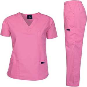 Uniformes Médicos Personalizados al por Mayor, Uniformes de Enfermería, Uniformes Clínicos, Conjuntos de Uniformes Médicos para Hospital, 2 Piezas - Product Image 3