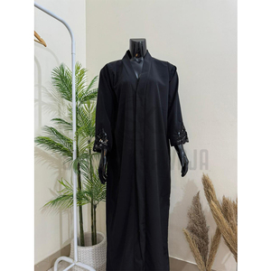 Wholesale Premium Quality Modest Fashion One Piece Handmade <b>Abaya</b> New Style Women Muslim Wear <b>Abaya</b> For Sale - Product Image 6