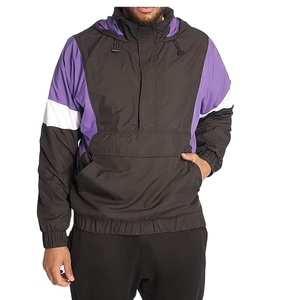 High Quality Custom Men Two Piece Windbreaker Jacket Street Wear Windbreaker Jackets For Men Summer Jacket - Product Image 1