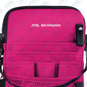 Medical Gear Pockets Tape Holder and Utility Storage for Stethoscopes Bandage Scissors Pink <b>Nurse</b> Fanny Pack - Product Image 4