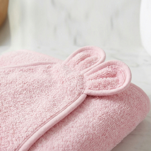 Serviette à capuche extra large pour bébé, 100% coton, éponge épaisse, surdimensionnée, pour nouveau-nés, tout-petits, enfants, douce, absorbante, tissée, pour la salle de bain, la crèche - Product Image 5