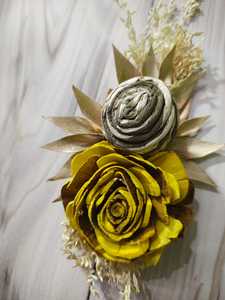 ช่อดอกไม้แห้งพรีเมียม ยูคาลิปตัสและลาเวนเดอร์ธรรมชาติ ตกแต่งงานแต่งงานสไตล์โบโฮ ของตกแต่งบ้าน ของขวัญดอกไม้ขายส่งแบบยั่งยืน - Product Image 3