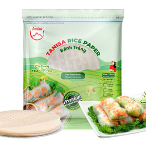 Papel de Arroz Vietnamita para Rollitos Frescos – Producción Directa de Fábrica, FSSC, HALAL, ISO, HACCP, Exportación Internacional - Product Image 1