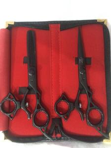 Ciseaux de coiffure professionnels pour la coupe de cheveux, ciseaux de salon, ciseaux à effiler pour barbier, ensemble de ciseaux de coiffure - Product Image 3