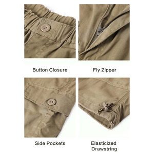 New Professional Cargo Shorts For Men's Double Stitching Cotton Easily Wear Premium Design Cargo Shorts For Men's - Product Image 6