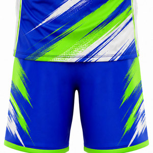 Uniforme de Fútbol Personalizado de Alta Calidad, Ecológico, Cuello Redondo, Manga Corta, Secado Rápido, Transpirable, Ligero, Hecho de Poliéster para Adultos - Product Image 3