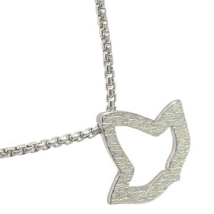 Collar con Hoja de Hiedra Texturizada, Chapado en Oro, Elegante y Mediano, Joyería para Mujer, Accesorio de Moda de Lujo con Hoja Botánica - Product Image 2