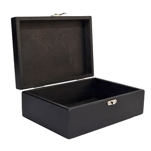 Cajas Rectangulares de Madera con Diseño Grabado y Acabado de Alta Calidad en Madera Natural para Almacenamiento en el Hogar - Product Image 6