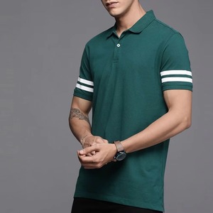 เสื้อโปโลแขนสั้นลำลองสำหรับผู้ชาย ผ้าฝ้าย 100% สกรีนโลโก้ตามสั่ง คุณภาพสูง ไซส์ใหญ่ เสื้อโปโลสำหรับตีกอล์ฟ แฟชั่น - Product Image 4