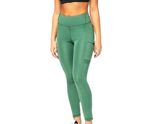 Leggings de Yoga de Alta Calidad para Mujer, para Gimnasio, con Logotipo Personalizado Impreso, Transpirables, en Oferta, Servicio OEM, Estilo de Pantalones de Cintura Alta - Product Image 1