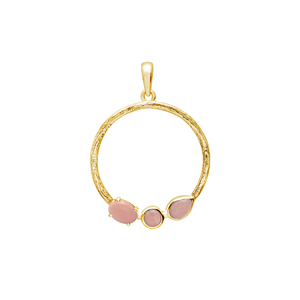 Nuevo colgante minimalista de plata de ley 925 maciza con piedras de coral engastadas en garra, para uso diario, joyería fina para mujer. - Product Image 5