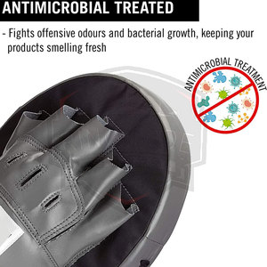 Mitaines de boxe professionnelles en cuir à lacets, légères, personnalisables, de haute qualité, pour l'entraînement des entraîneurs - Product Image 3