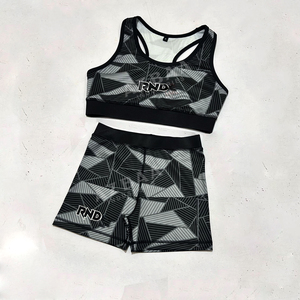 Ensemble de compression personnalisé pour femmes, imprimé sur mesure, respectueux de l'environnement, pour Jiu Jitsu BJJ, short et leggings de sport pour femmes - Product Image 6