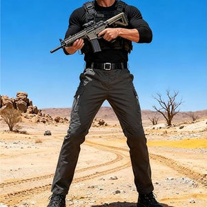 Pantalones Cargo Impermeables, Pantalones Utilitarios al por Mayor con Múltiples Bolsillos, Pantalones Tácticos Resistentes para Actividades al Aire Libre - Product Image 2