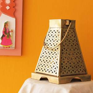 Pieza Decorativa de Vela India Hecha a Mano para Iluminación Ambiental en Estantes de Estudio, Esquinas de Balcón, Temas de Boda y Reuniones Nocturnas - Product Image 5