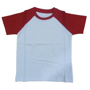 160 Gsm Wholesale India Blank <b>Raglan</b> Sleeve <b>T</b> <b>Shirt</b> 100% Ring Spun Cotton Printing Custom Tagless Logo for Men's Plain <b>T</b> <b>Shirts</b> - Product Image 2