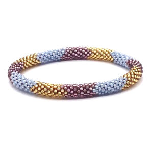 Vente flash - Bracelets en perles de verre tendance et décontractés de haute qualité, faits à la main, au design religieux népalais pour femmes, de la marque Ahana - Product Image 1