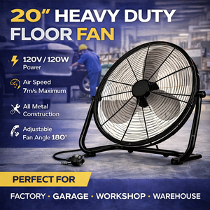 พัดลมติดผนังอุตสาหกรรมแบบแกนหมุน ความเร็วสูง สำหรับโรงงานเชิงพาณิชย์ รับผลิตแบบ OEM ODM GAPIDF000 - Product Image 4