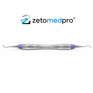 เครื่องมือขูดหินปูนฟันสแตนเลสสตีล รุ่น Premium Dental 1/H5 Anterior Sickle Discoid Scaler สำหรับงานปรับสภาพเหงือก OEM Zetomed Pro - Product Image 1
