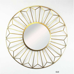 Factory Hot Selling Solid Circular Wall Mirrors High-end Designer Decorative Mirrors Suitable for Bathrooms - Product Image 5