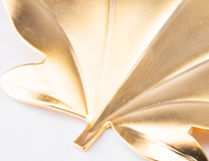 Repose-cuillère en métal en forme de feuille de palmier pour la cuisine, la maison, l'hôtel, le restaurant et les événements de mariage, articles de décoration de table - Product Image 2
