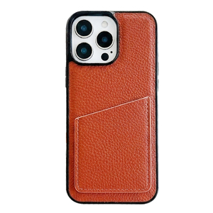 Elegante Funda de Cuero para Teléfono con Ranuras para Tarjetas para iPhone 17 Air 16 15 Pro Max - Product Image 1