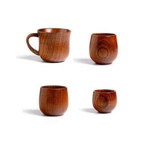 Multifunctional Wooden & Design tea <b>Cup</b> & <b>Saucers</b> With Handle Eco-Friendly Household Dishwasher Safe Crafts In Low Price - Product Image 3