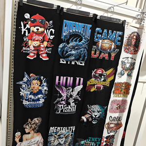 Transferts DTF personnalisés, prêts à être pressés, impression par transfert plastisol, <span class=keywords><strong>Betty</strong></span> Boop Noël, autocollants thermocollants pour t-shirt - Product Image 3