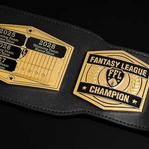 Ceinture de championnat poids lourd personnalisée, ceinture de championnat IWGP, ceinture d'arts martiaux unisexe chez SAMMY WEARS - Product Image 5