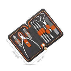 Kit de manucure et pédicure de qualité supérieure, fabrication OEM, meilleur coupe-ongles en acier inoxydable, coupe-cuticules, outils de beauté pour salon de beauté - Product Image 2