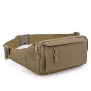 Multipurpose Tactical Waist <b>Bag</b>/ Fanny Pack with Waterproof Zipper Closure Crossbody Wear for Accessories Made in Vietnam - Product Image 1