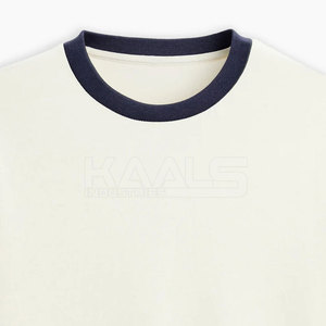 T-shirt uni à col rond de style nouveau, fabriqué en 100% coton pour un usage quotidien confortable, vêtements décontractés, léger, séchage rapide, respirant - Product Image 3