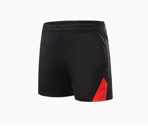Ensemble de t-shirts de tennis pour hommes, dégradé rouge, manches courtes, col rabattu, polyester respirant, vêtements de sport pour adultes, été - Product Image 3