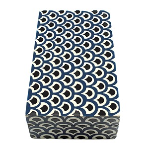 Organizador de almacenamiento rectangular, caja de resina hecha a mano para dormitorio, organizador decorativo multifuncional para decoración de dormitorio - Product Image 5