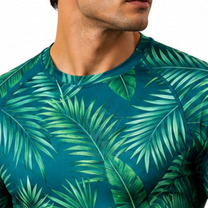 Rashguard anti-transpiration pour homme, à séchage rapide, manches longues, compression, pour entraînement sportif, performance active - Product Image 6