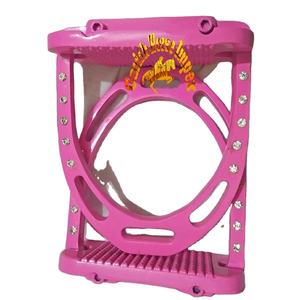 ใหม่ 2024 ม้าม้าเอี๊ยมอลูมิเนียมน้ําหนักเบาม้าคริสตัล Jinn เอี๊ยมขายส่งที่กําหนดเองทําอุปกรณ์อาน - Product Image 6