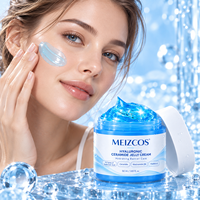 Crème hydratante en gelée de 50 ml au céramide et niacinamide, anti-rides, soutien de la barrière cutanée, éclaircissante, pour peaux sèches, vente en gros