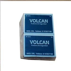 Caja de fósforos ecológicos clásica para el hogar, 49x35x12mm, 40 palitos, cartón dúplex blanco, ideal para velas, hoteles y fiestas. - Product Image 4