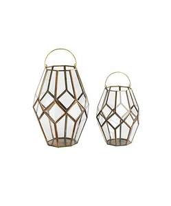 Support et jardinière hexagonale en verre et laiton pour terrarium, décoration d'intérieur, bougeoir en verre et métal pour la décoration - Product Image 6