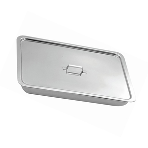 MARI INSTRUMENTS Bandejas de preparación de acero alemán para instrumentos quirúrgicos con tapa, certificadas CE, bandejas huecas - Product Image 6