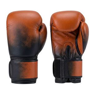 Professional Sports Training Black Gold Boxing Gloves Premium Synthetic Leather Ergonomic Design Breathable Gloves - Product Image 5
