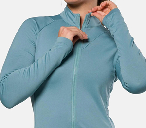 Maillot de cyclisme unisexe à manches longues, veste de vélo de route à fermeture éclair intégrale, séchage rapide, 100% polyester, évacuation de l'humidité, anti-UV - Product Image 6